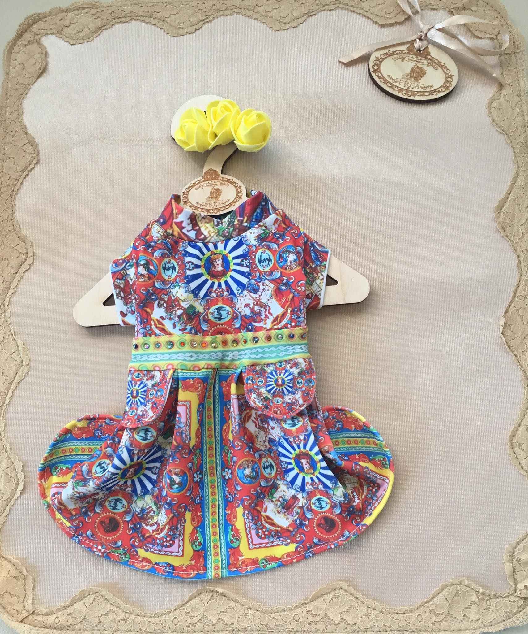 Рокличка и шнолка “My Yorkie Fashion Icon collection by FREA”